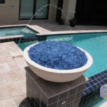 Crystal Blue Water Feature