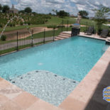 Rectangular Pool with Accents